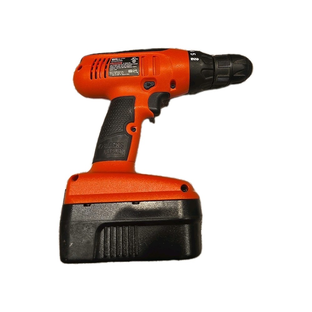 Black & Decker 18V cordless drill With 2 Batteries
