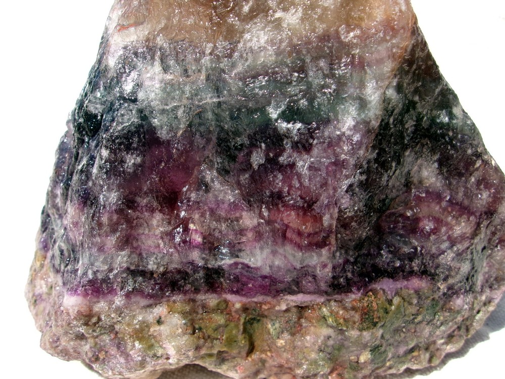 Rainbow Fluorite Rough 16.11 Lbs. Mexico