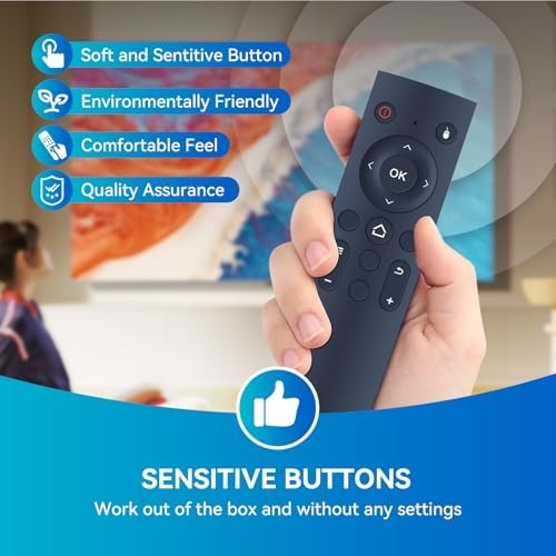 Replacement for Anker Nebula Capsule Smart Mini Projector ‎D4111 Remote