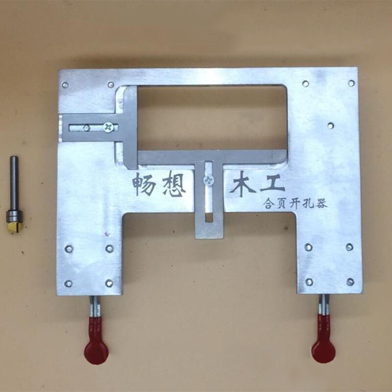 Hinge Opening Positioning Template Hinge Locator Woodworking Hole Puncher Tool