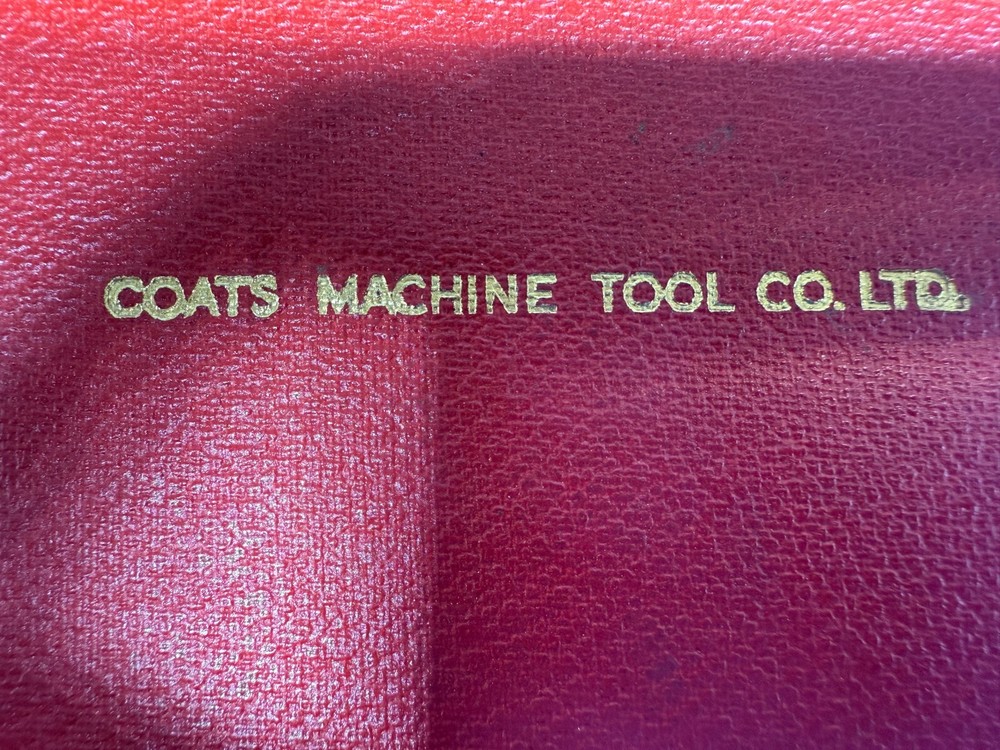 Vintage Coats Machine Tool Co. Ltd Comaco Rubber Hardness Tester