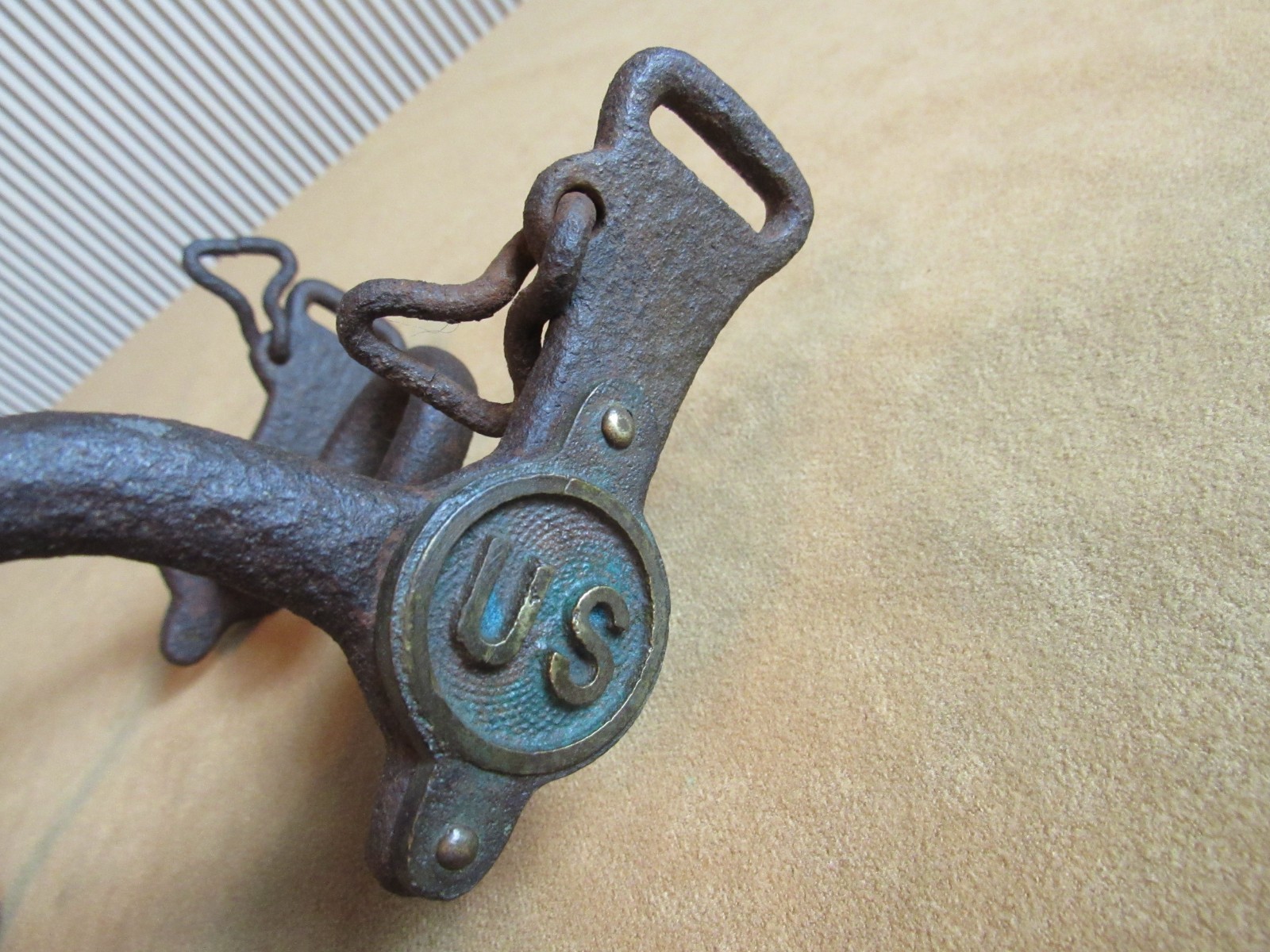 M 1872 Indian Wars US Cavalry Custer Era Curb Bit