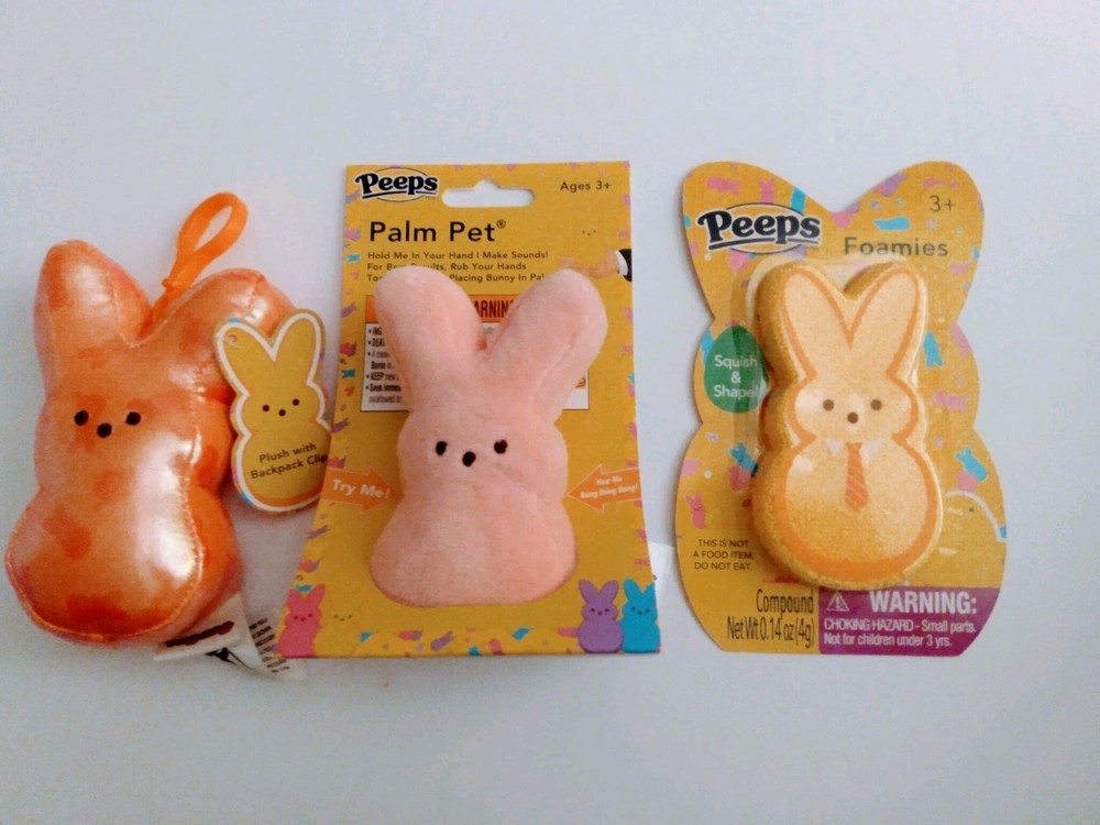 New Everything PEEPS! 17 Mixed Bundle of Peeps Merchandise