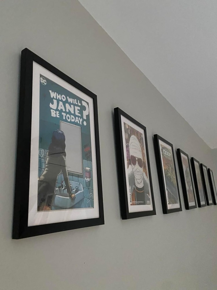 8 Pack Comic Book Frame UV Protection Comic Picture Magazine Frames Fits Current