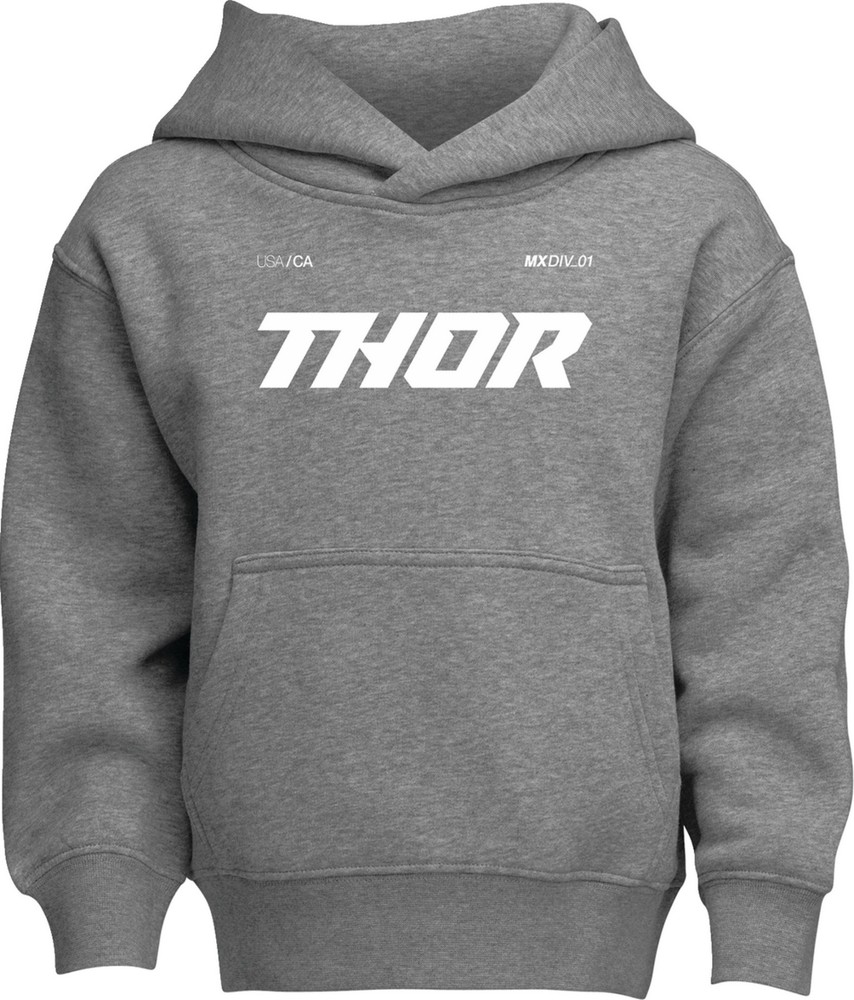 Thor Brave Youth Pullover Hoody Heather Gray
