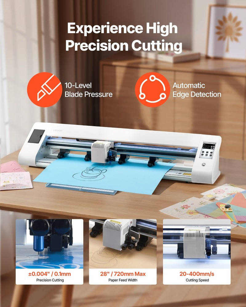 HOT/ Cutting Machine,Automatic Edge Detection Vinyl Cutter Machine with Two Typ