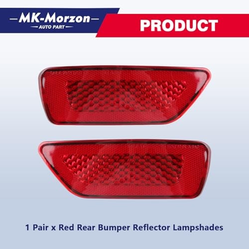 Rear Bumper Reflector Light Lamp Compatible with J-eep 2011-2017 Compass 2011