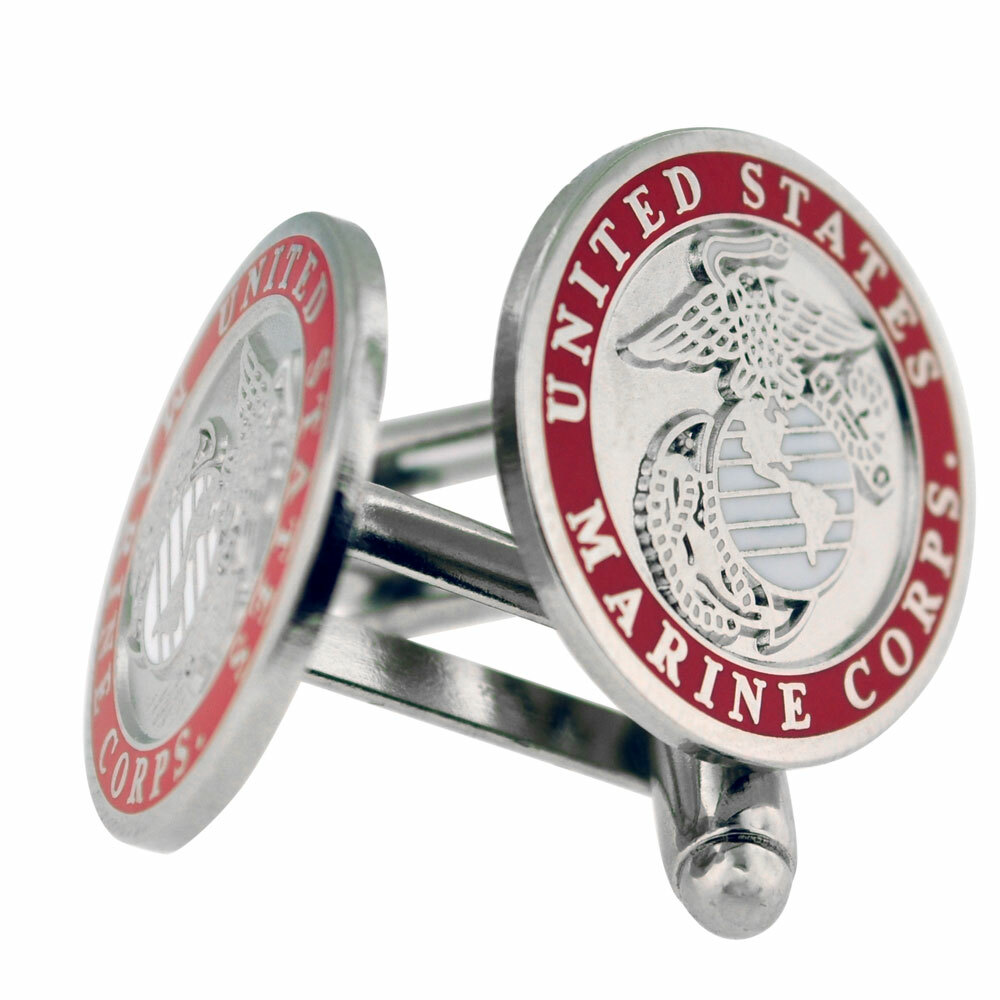 PinMart Officially Licensed U.S.M.C. Cufflinks