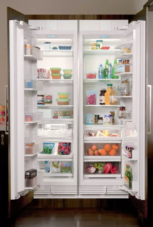 Sub-Zero 24 Inch Designer Column Refrigerator IC-24R-RH Panel Sold Separately *