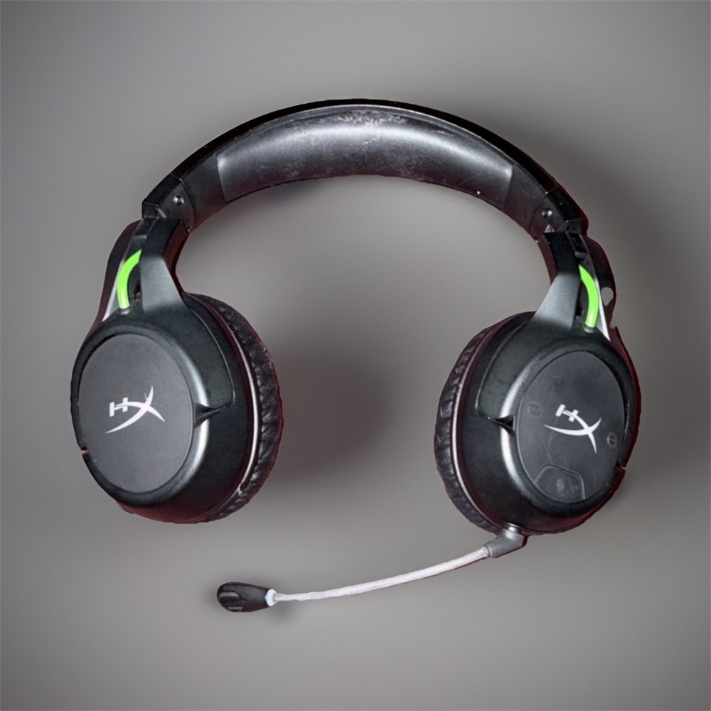 HyperX Black Over-Ear Gaming Headset with Boom Microphone & Adjustable Headband