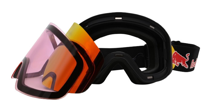 Redbull Spect Snowgoggles ( JAM-Red Snow S3)