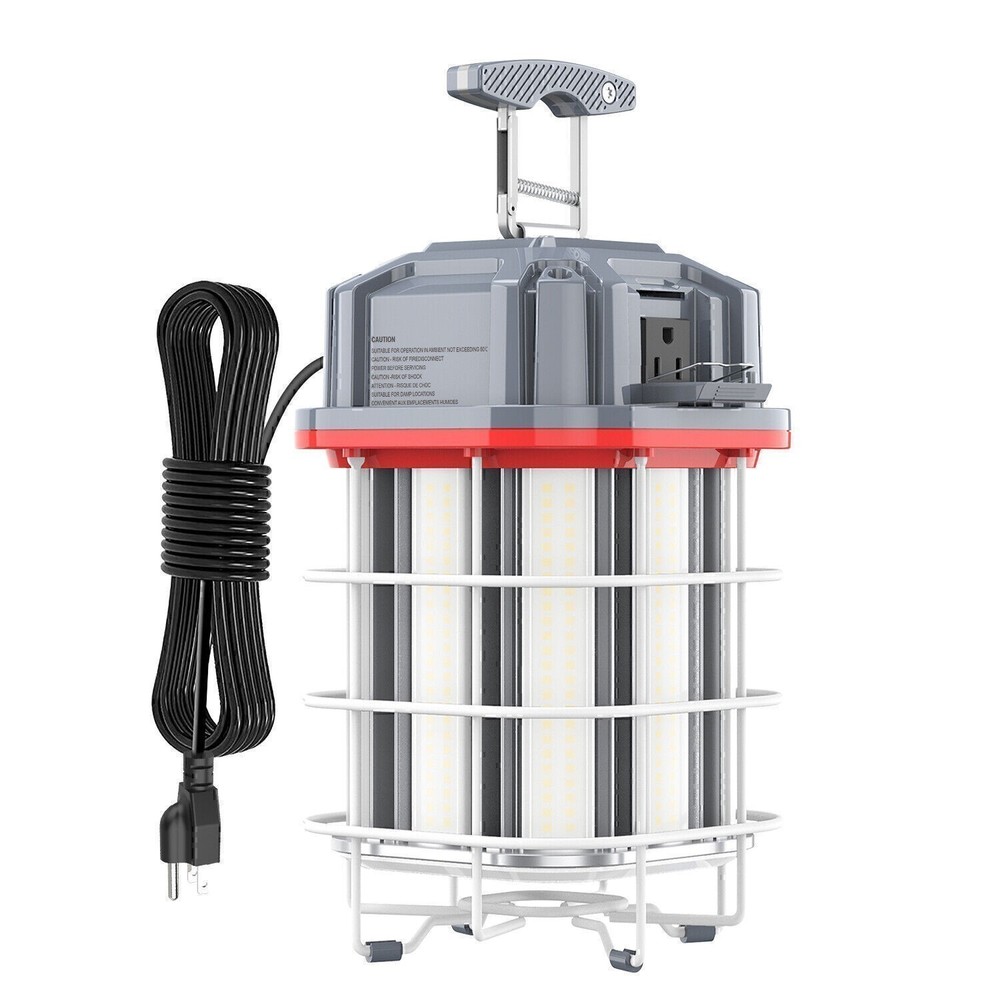 LED Temporary Work Light 80W ON/Off Switch Linkable LED Construction Lights ETL