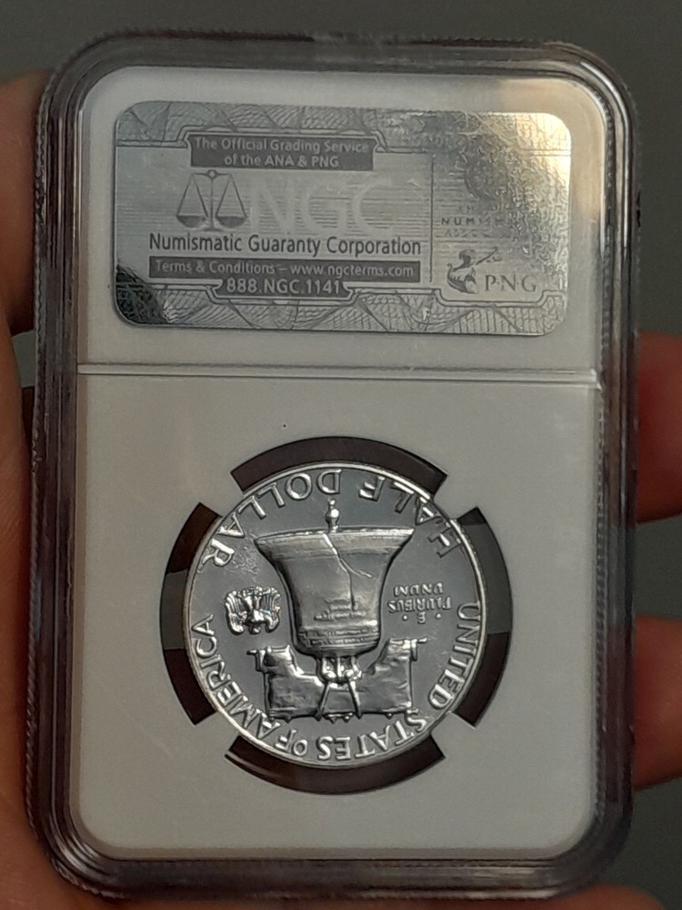 1962 Franklin Half Dollar 50C NGC PR67