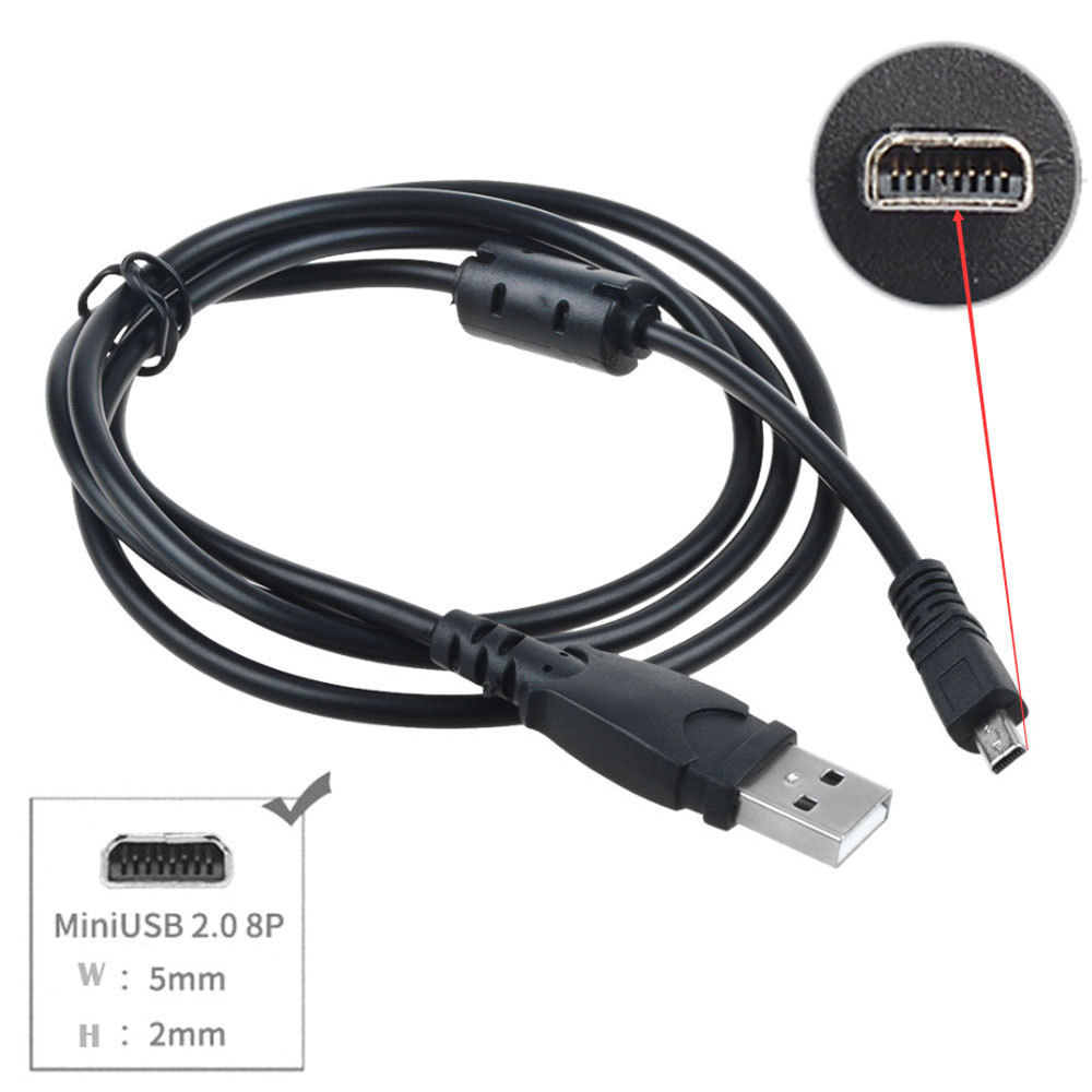 USB PC Data Sync Cable Cord Lead For Nikon Coolpix AW100 5900 4100 Camera