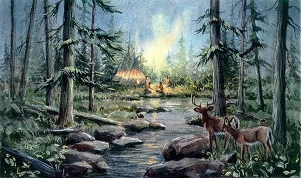 WATCHED (deer) & TIPI by Sharon Sharpe!! ooOOHH!!!