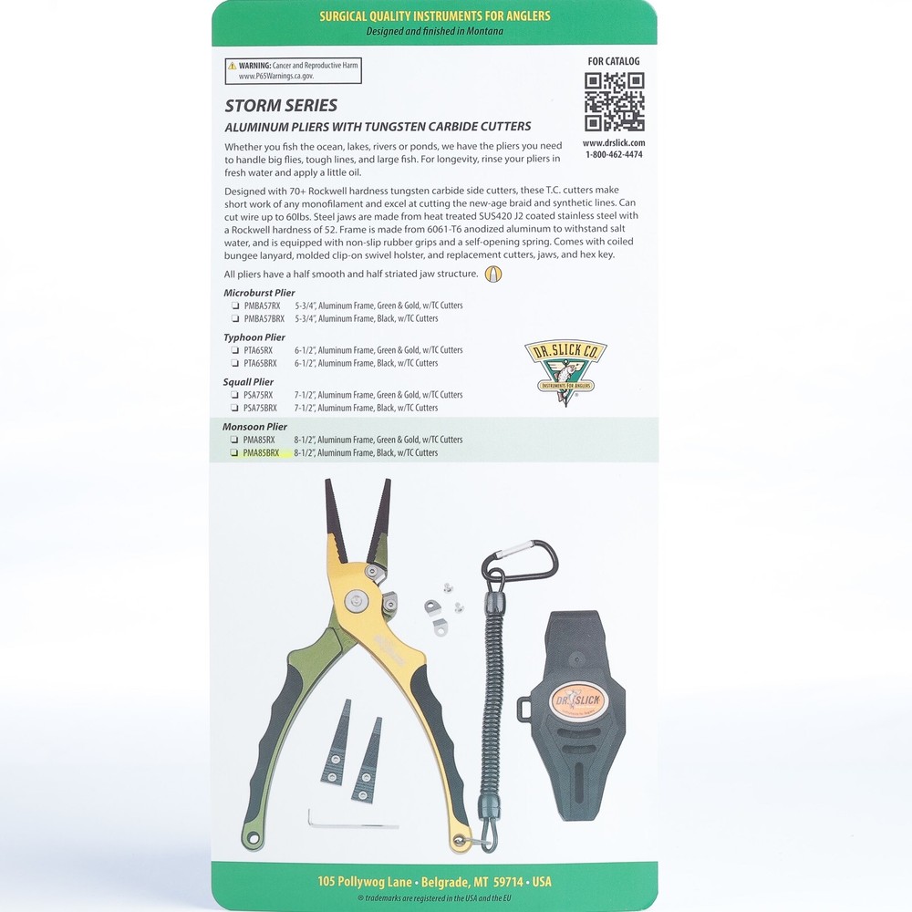 Dr Slick Monsoon Plier - Black