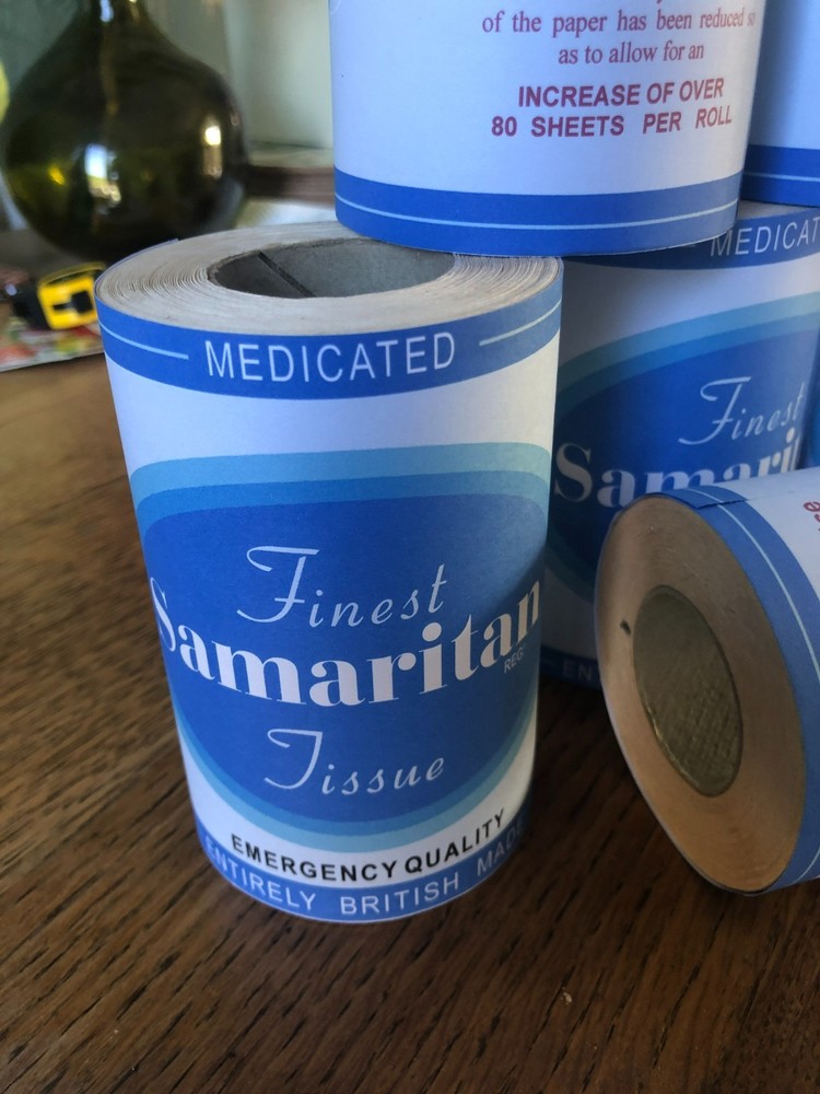 Repro WW2 Soldier's Toilet Paper Roll Reenactment prop Homefront, Military