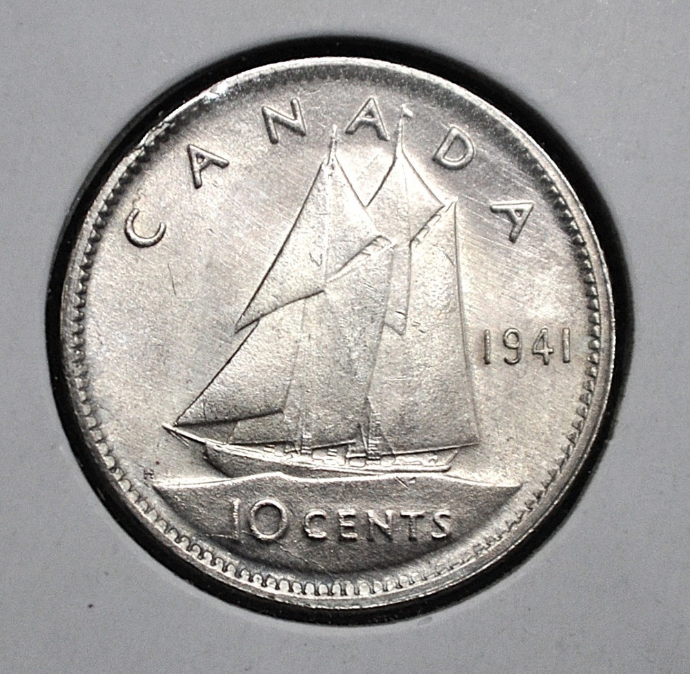 1941 Canada 10 Cents