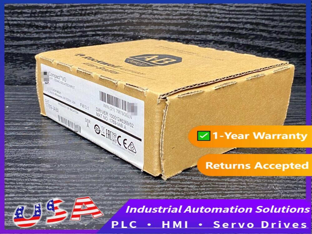 Surplus Sealed AB 1769-IA8I 1A81 CompactLogix Input Module 8 Pt