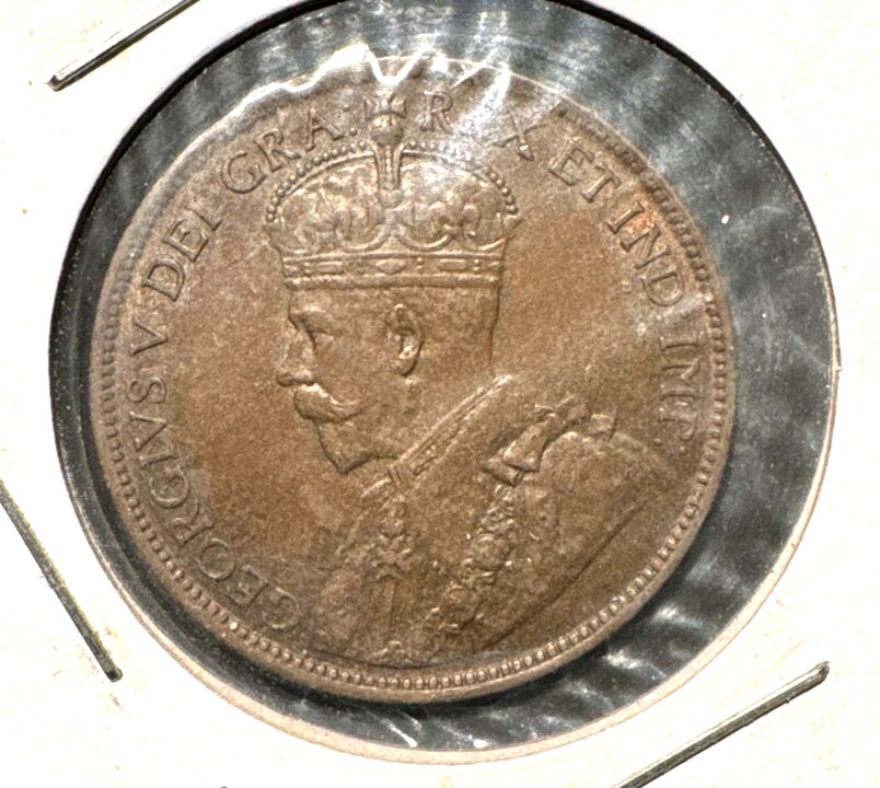 canada 1913 large cent KM 21 Unc