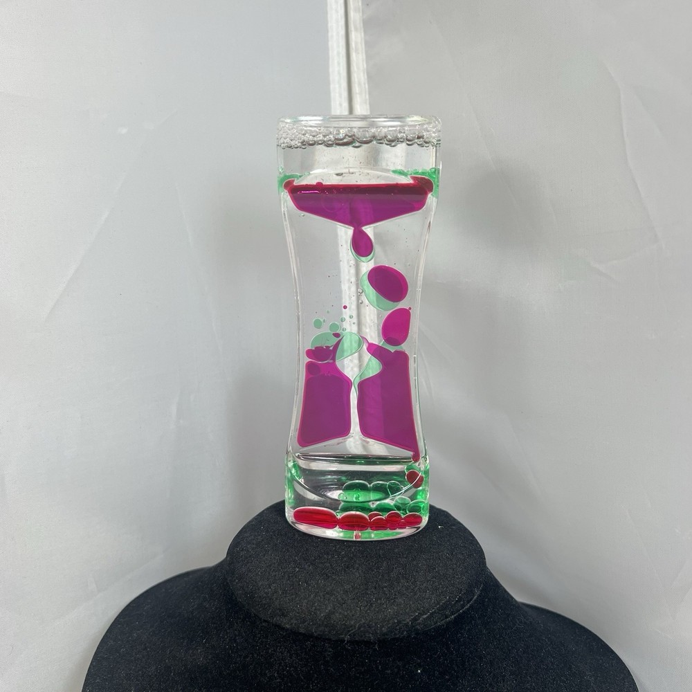 Multi Colors Oil Hourglass Liquid Timer Floating Motion Bubbles