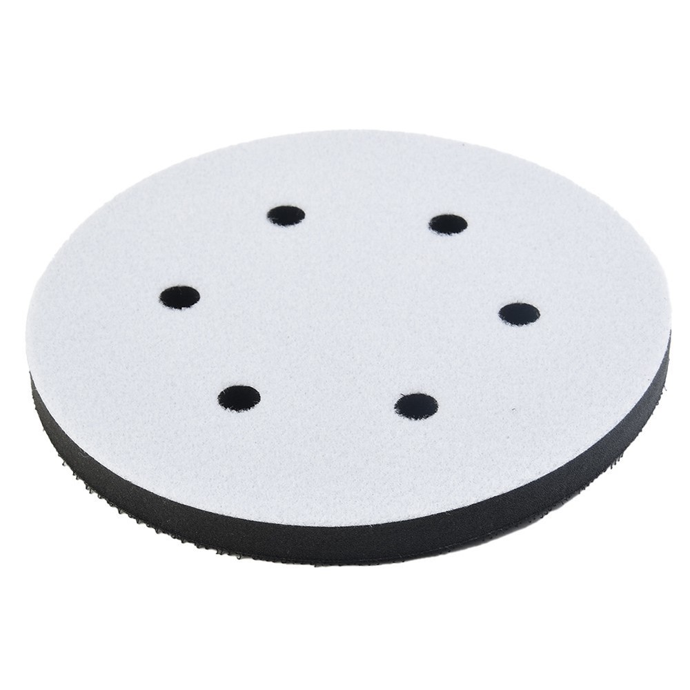 Interface Pad Soft Interface Pad 150mm 6 Hole Power Sander Tools Soft Buffer New