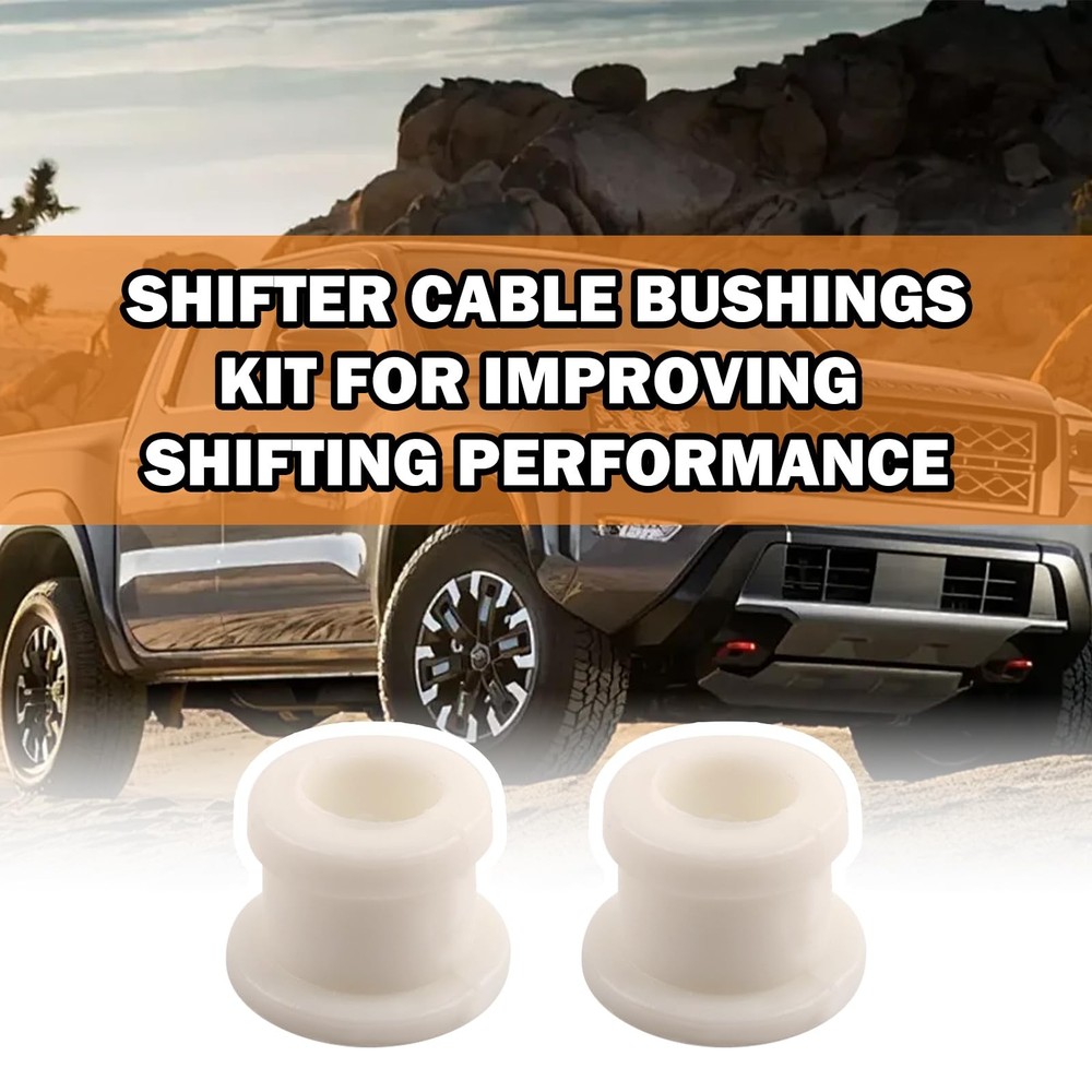 2PCS Shift Cable Bushing,Shifter Bushing Kit Compatible with Ford Fusion Esca...
