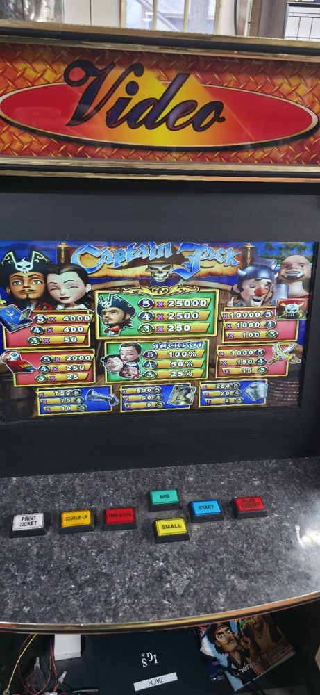 IGS Captain Jack Arcade games (game board only)