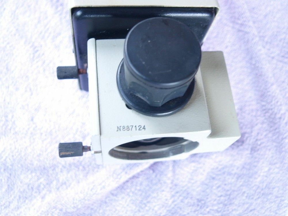 VINTAGE RARE USSR SOVIET STEREO MICROSCOPE MBS-10 МБС-10 MAIN UNIT
