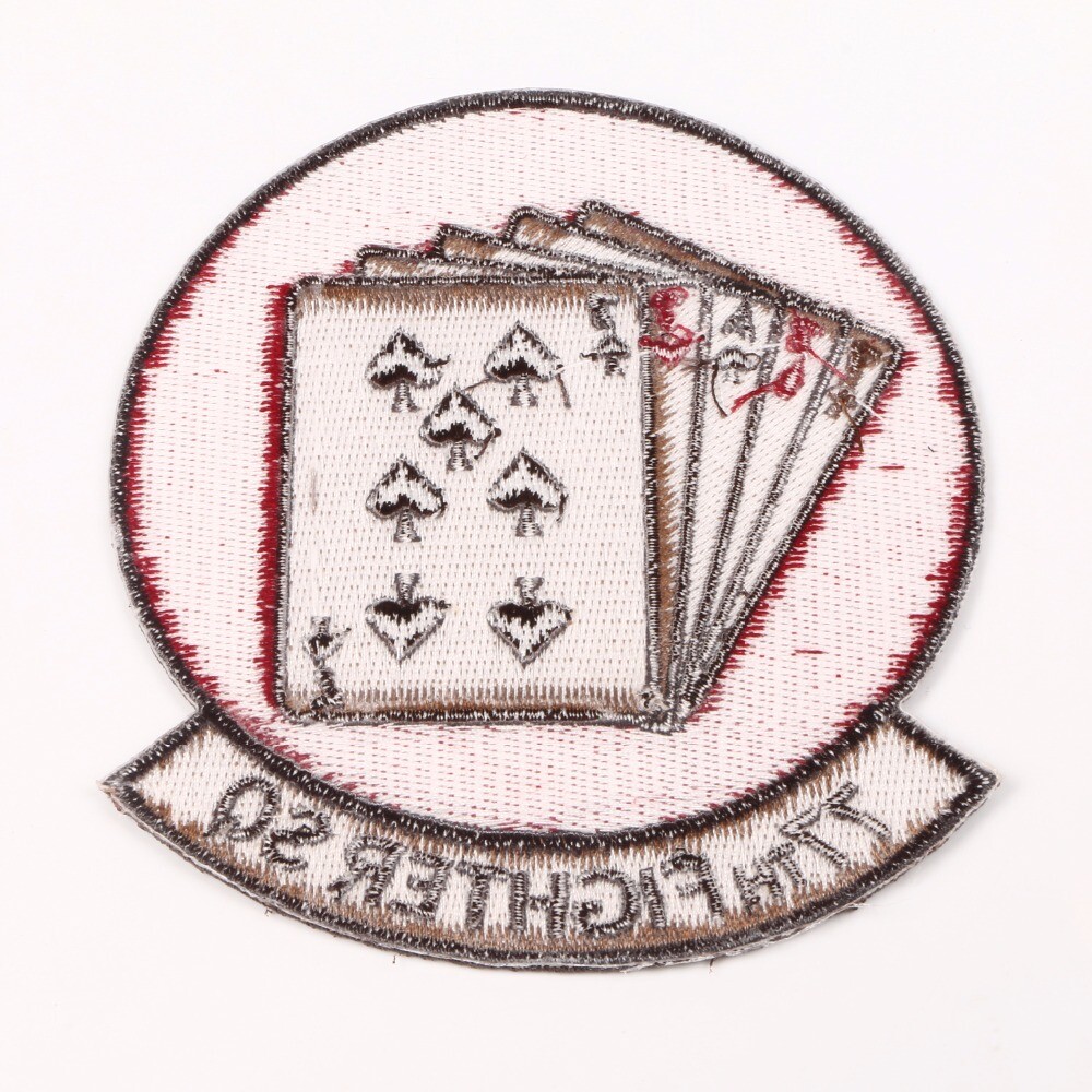 US USAF 77TH FIGHTER SQUADRON EMBROIDERED PATCH -chho981