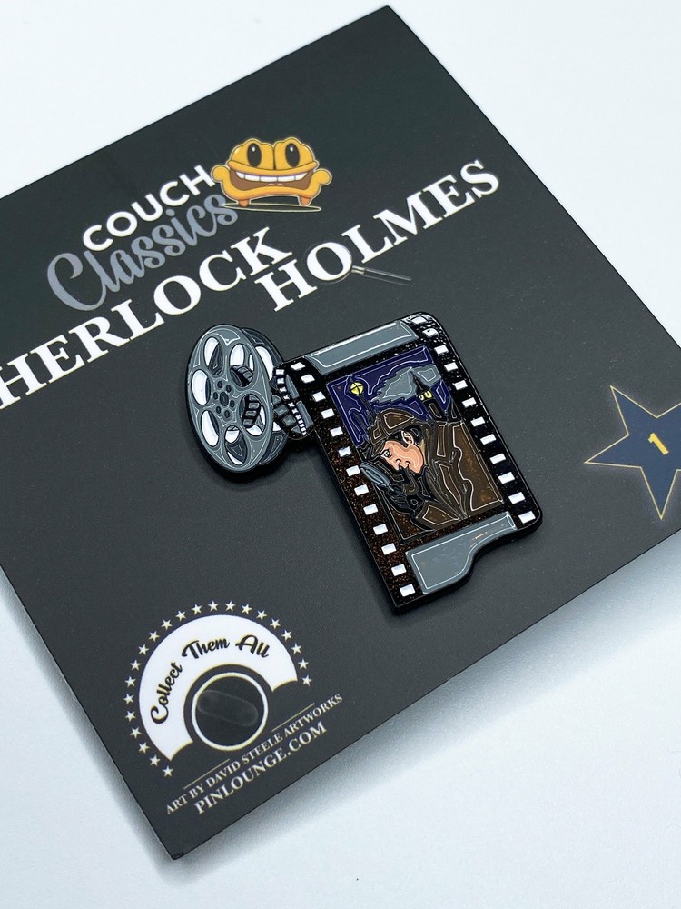 Sherlock Holmes Enamel Pin