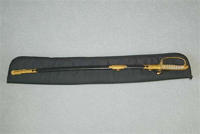 Custom Sword Case 36" X 6" padded, zippered - Perfect fit for WW2 Parade Sword