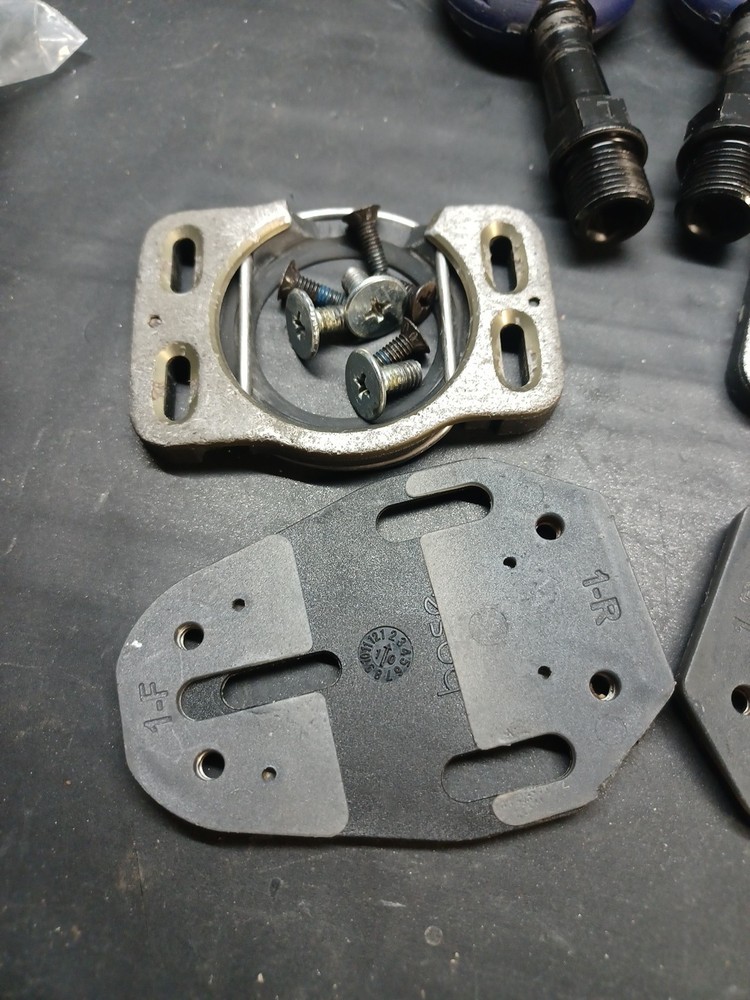Speedplay X5 Pedals CroMoly Spindle Cleats & Hardware Clipless Vintage Zero Frog