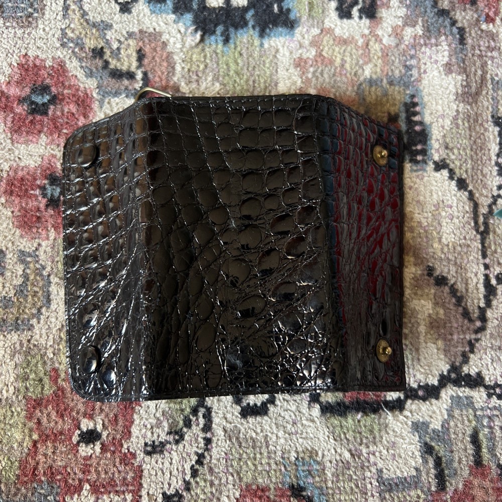 Black Leather Keychain