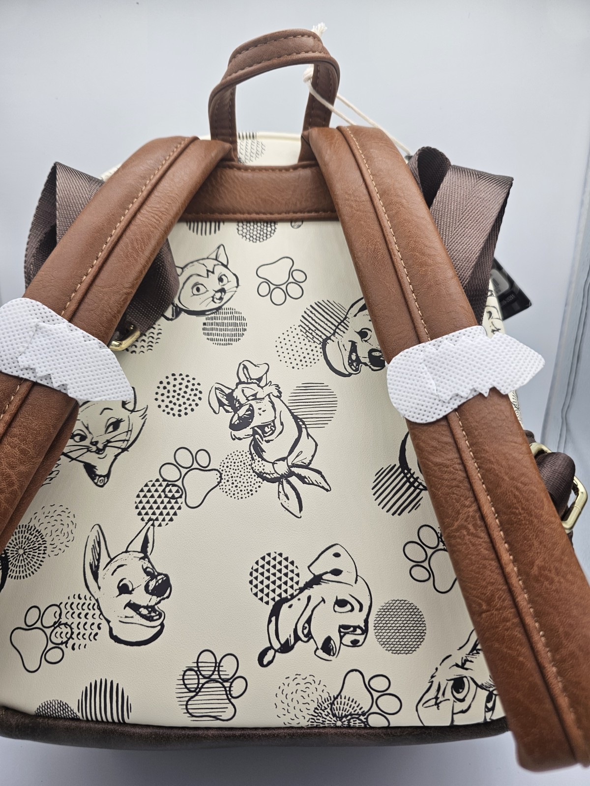 LOUNGEFLY DISNEY PETS CASUAL MINI BACKPACK~ WITH TAGS~ BRAND NEW