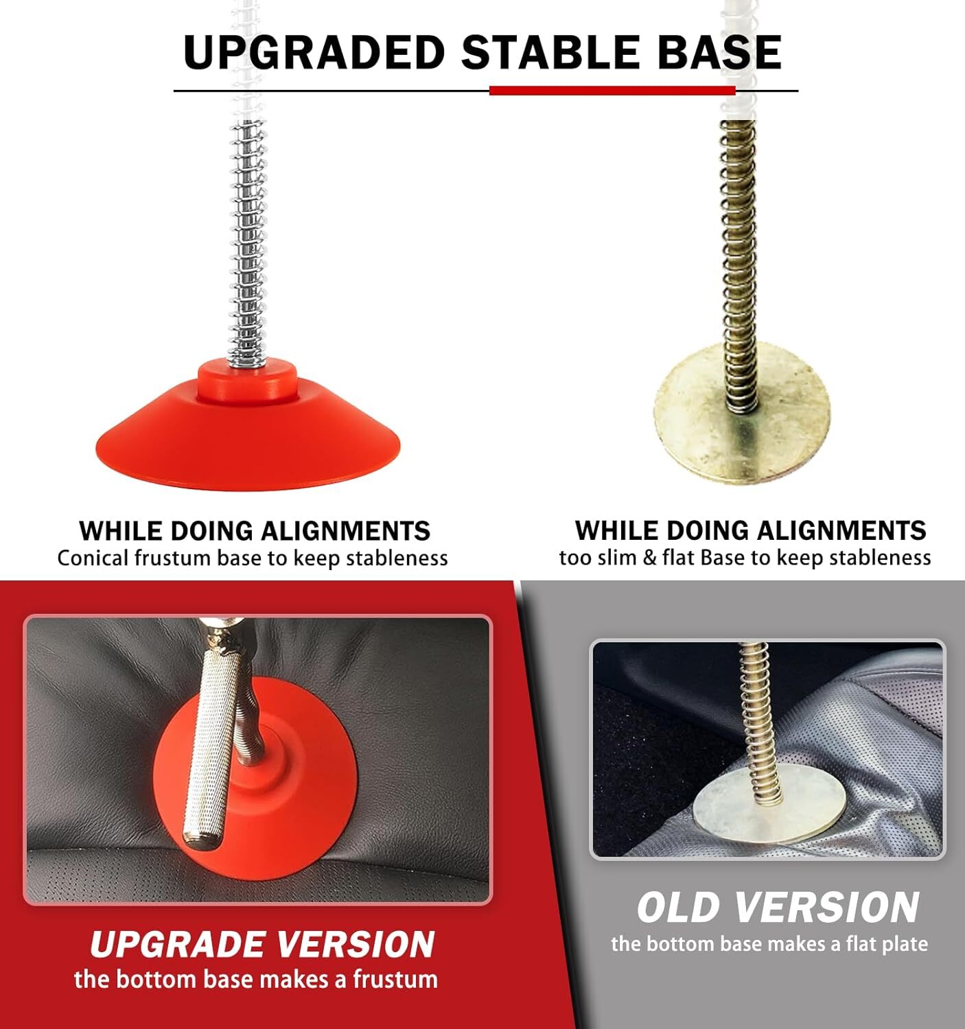 14in Car Alignment Rack Steering Wheel Leveling Holder Stand Alignment Tool