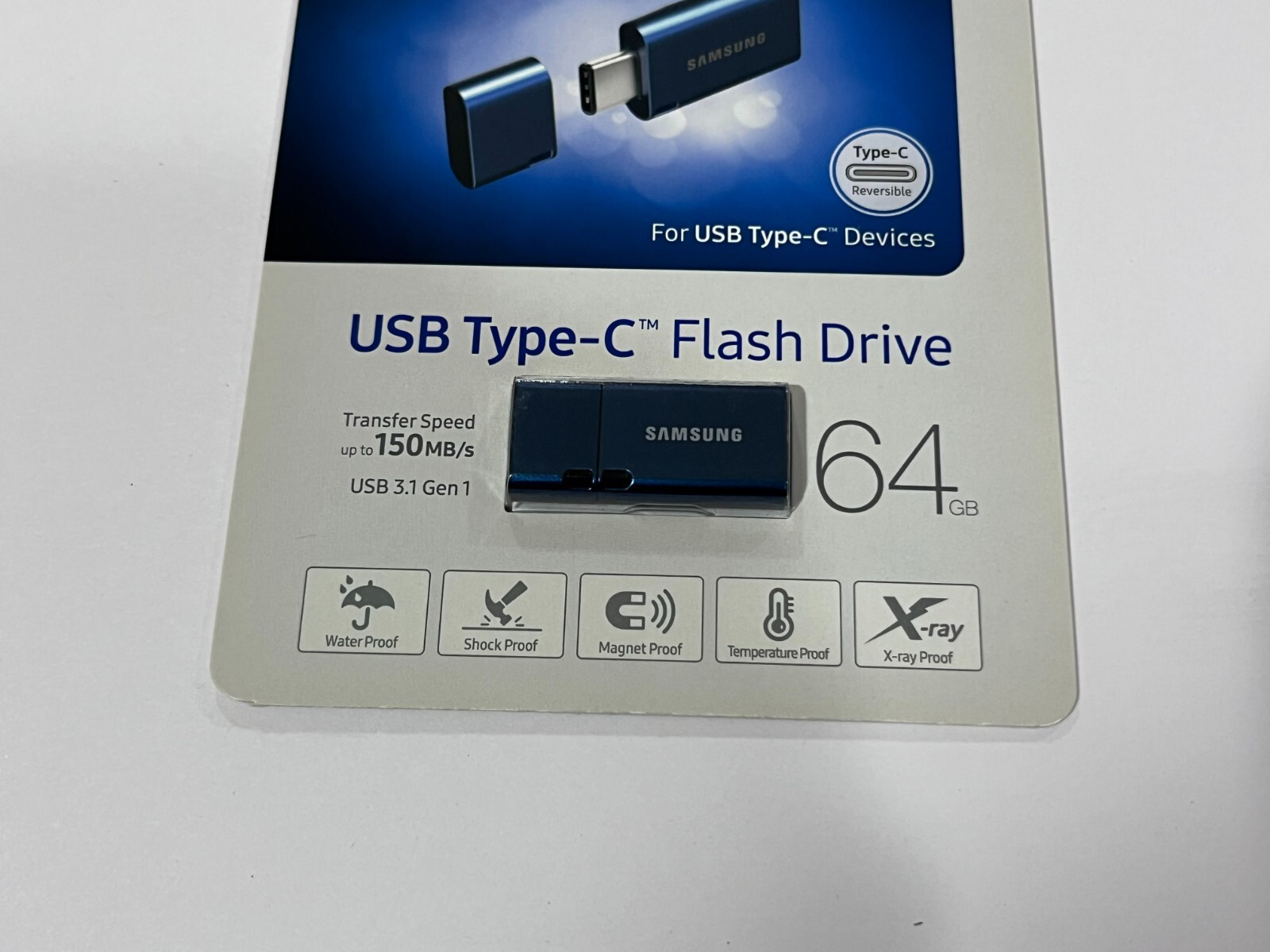 New Samsung 64GB USB 3.0 Type-C Flash Drive MUF-64DA1/WW