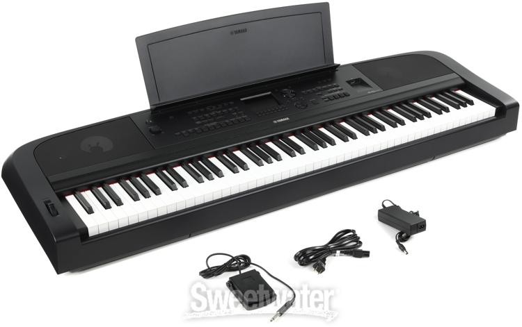 Yamaha DGX670B 88-key Arranger Piano - Black