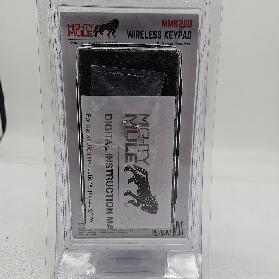 Mighty Mule Digital Keypad for Automatic Driveway Gate Openers MMK200