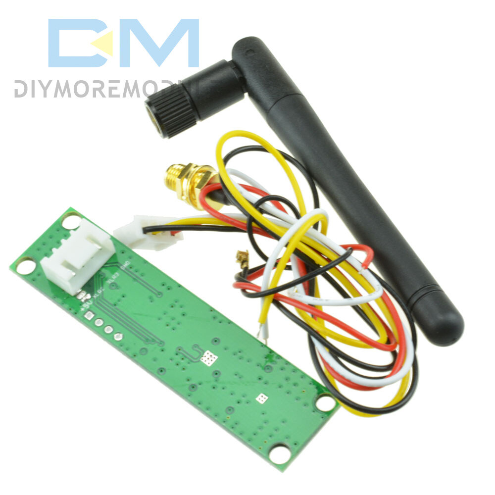 Wireless DMX512 PCB Modules Board LED Controller Transmitter/Receiver w/Antenna