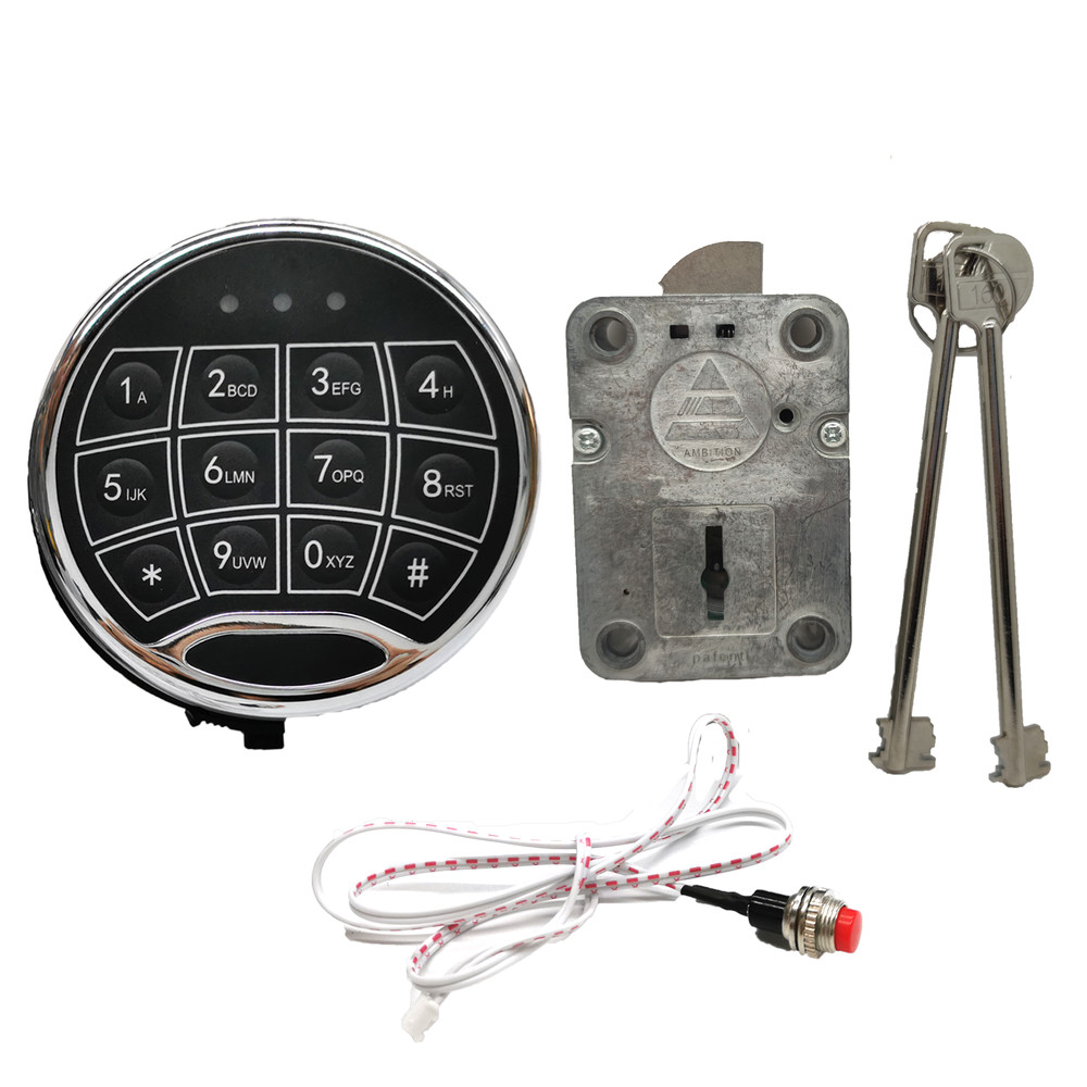 Ambition Electronic Digital Lock Safe Lock Replacement Left Hand Swingbolt Lock