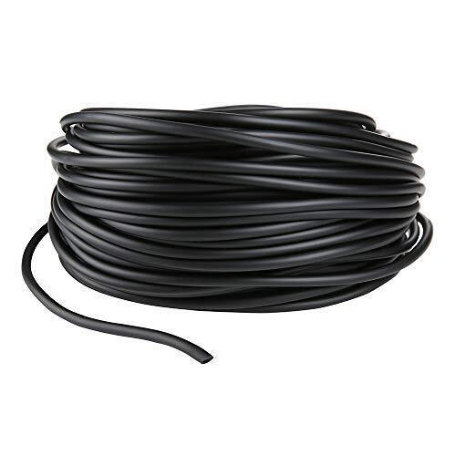 100 Feet 3/16-Inch Professional Aquarium Black Flexible Silicone Air Line Tubing