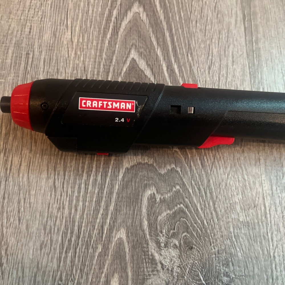 craftsman Cordless Screwdriver Model 973.111380 2.4V TOOL ONLY UNTESTED
