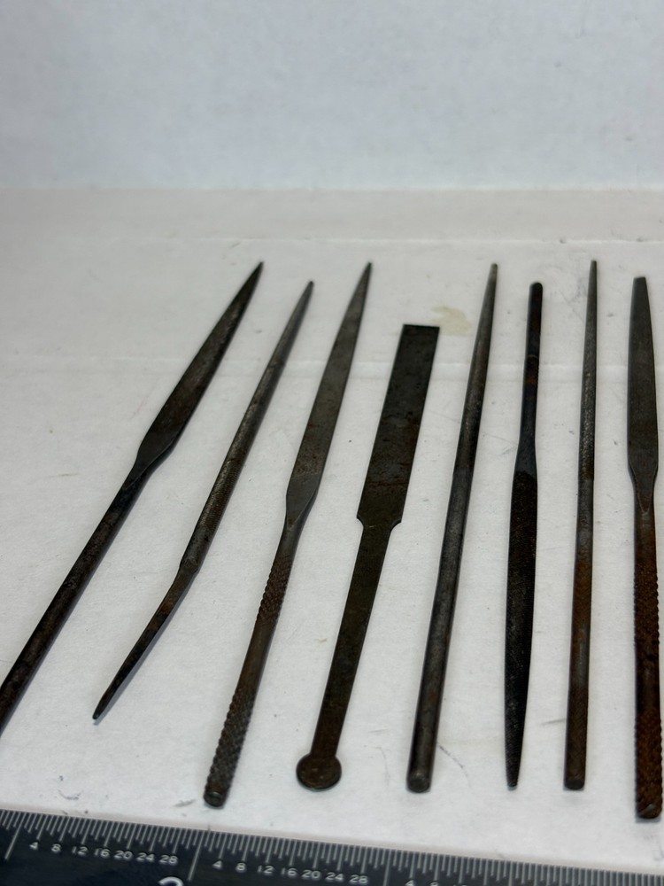 11pc Needle File Set Assorted Precision 5.5" long Pattern Cut Hobby Jeweler