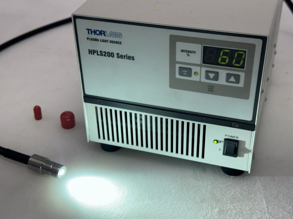 Thorlabs HPLS245 Solid-State Plasma Light Source with Ø6 mm Liquid Light Guide