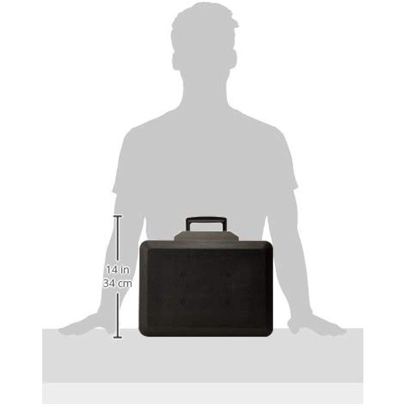 Fireproof Safe Box Key Lock Durable Security Storage Documents Valuables New