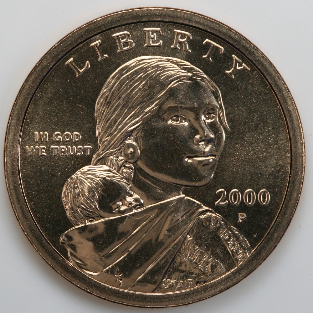 2000 P Gem BU Sacagawea Dollar DL00-90P