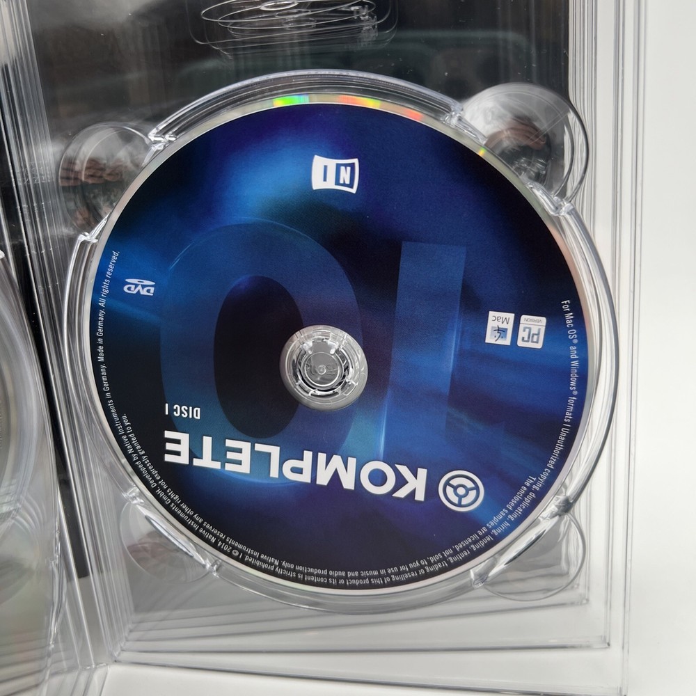 Komplete 10 For Kontrol S-Series On Disc Native Instruments READ