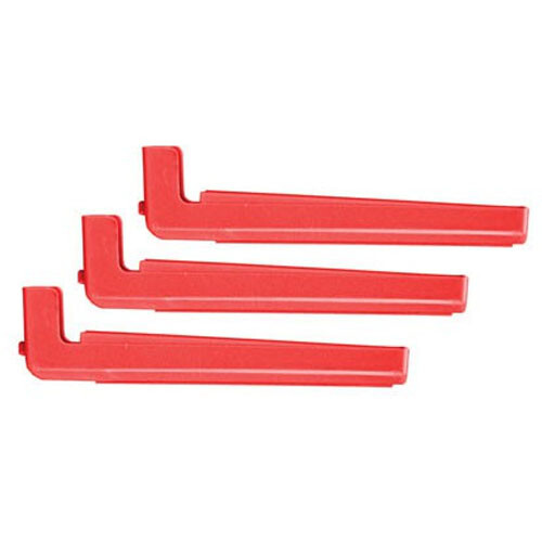 Bohning 1 Degree Right Helical Tower Arms 3 Pack Replacements Red #01200
