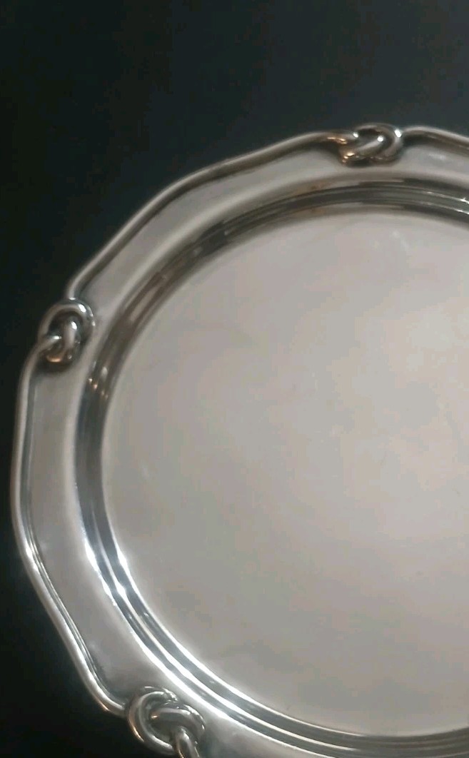 Antique German Sterling Silver Koch Bergfeld and Breman Small Tray Hallmarked